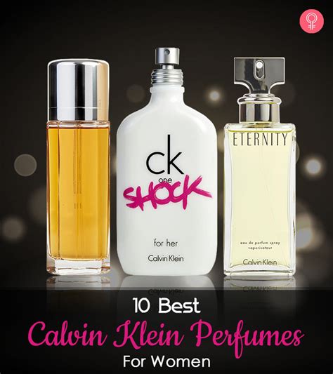 top 10 Calvin Klein perfumes